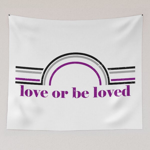 Item preview, Love or Be Loved - Asexual designed and sold by Mermaid-Designs.
