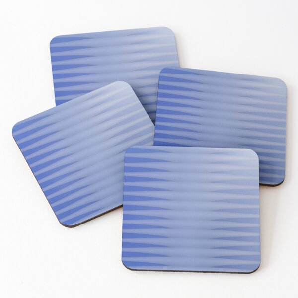 Item preview, Blue Reflected Ocean Light through Plantation Shutters Design designed and sold by FuddalanDesigns.