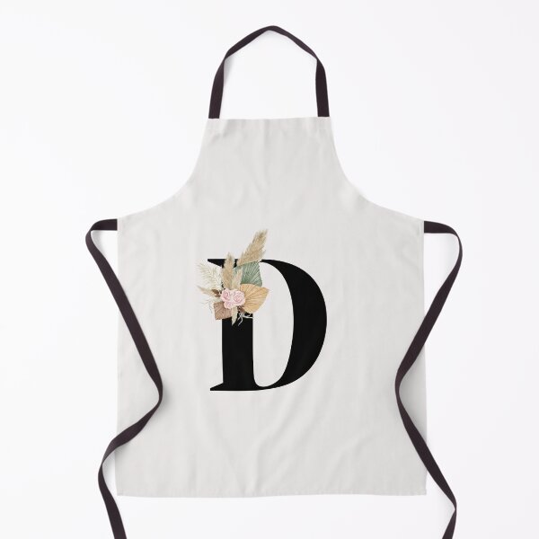 Item preview, letter d floral designed and sold by LU NA.
