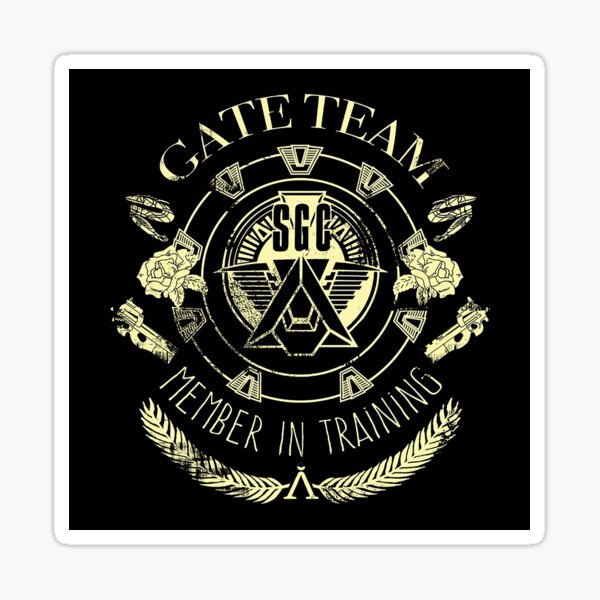 Gate Team SGC en formation Sticker
