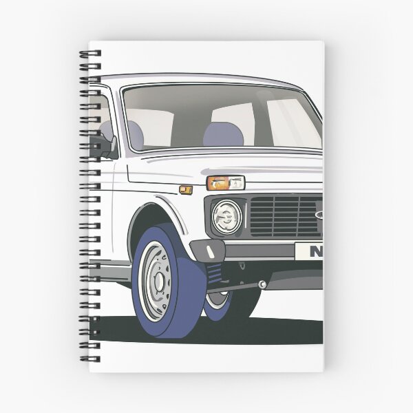 Item preview, Lada Niva 4x4 in White designed and sold by Webazoot Industries - Car Art.