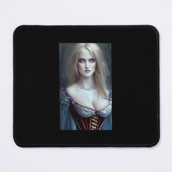 Item preview, Sexy Blonde Vampire Alluring Seductress Mesmerizing Artwork  Classic T-Shirt designed and sold by JimHardman.
