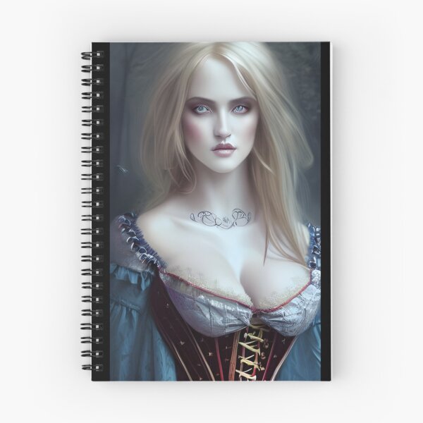 Item preview, Sexy Blonde Vampire Alluring Seductress Mesmerizing Artwork  Classic T-Shirt designed and sold by JimHardman.