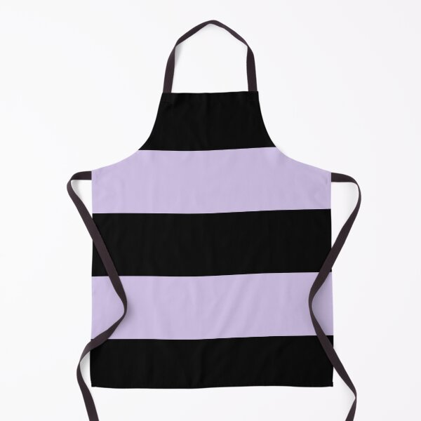 Item preview, Pastel Purple Black Minimal Horizontal Stripe Pattern Pairs 2023 COTY Digital Lavender 134-67-16 designed and sold by ColorOfTheYears.