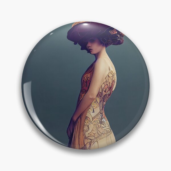 Artikelvorschau, Damenkleid Jugendstil Art entworfen und verkauft von Juliascutecornr.