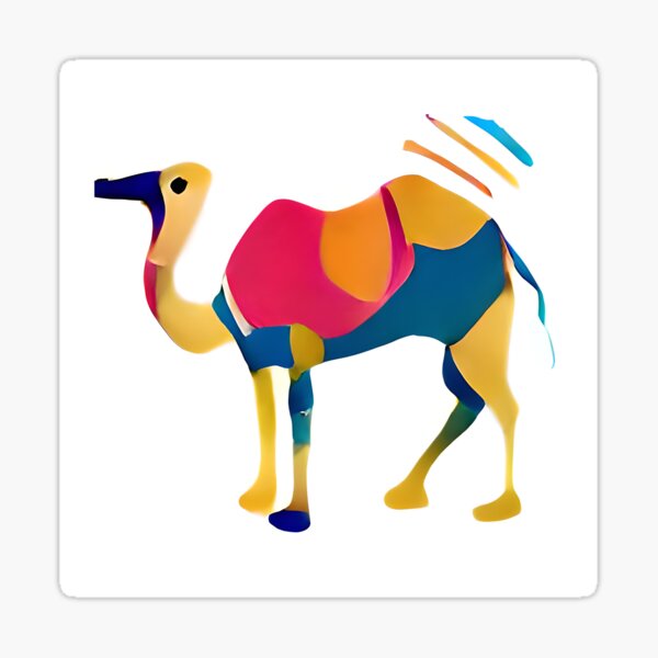 Animals collection - dromedaryesque Sticker
