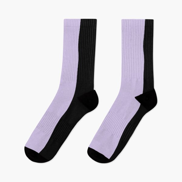 Item preview, Pastel Purple Black Minimal Vertical Stripe Pattern Pairs 2023 COTY Digital Lavender 134-67-16 designed and sold by ColorOfTheYears.