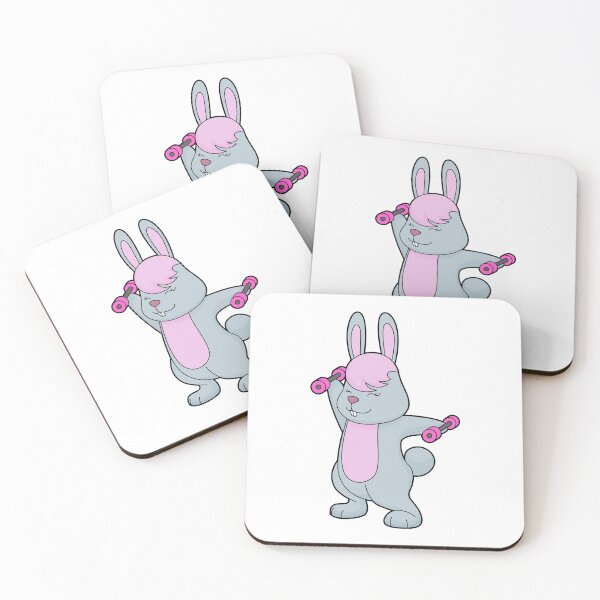 Item preview, Bunny Fitness Dumbbell designed and sold by Snabdesign84.