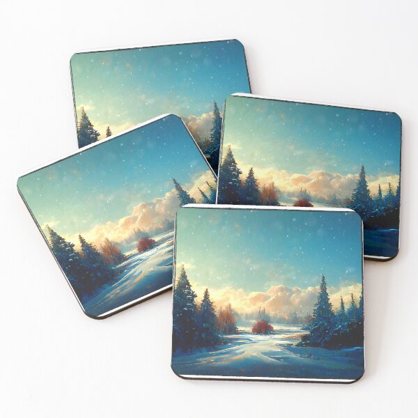 Item preview, Nature in a square Wonderful winter designed and sold by HarriPaloma.