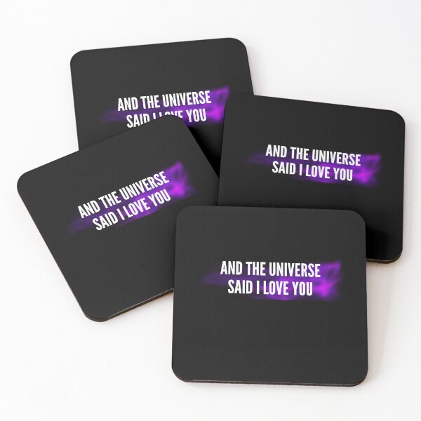 Item preview, And the universe said i love you designed and sold by Ahmed  Feki.