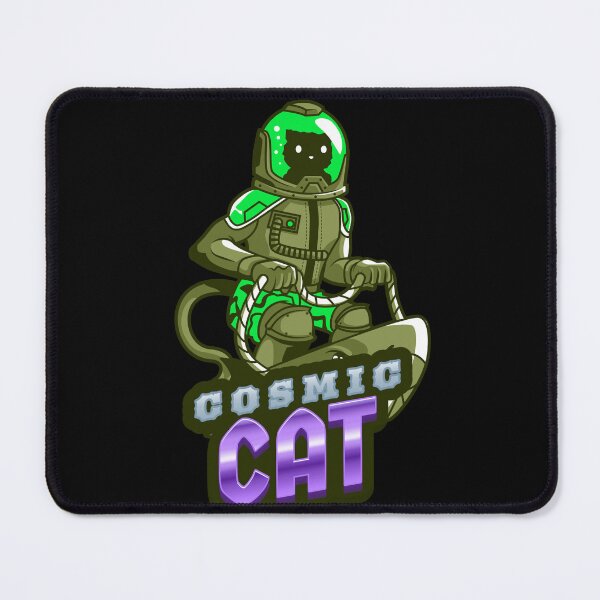 Item preview, Cosmic Cat Castronaut Space Surfer designed and sold by Bright76.