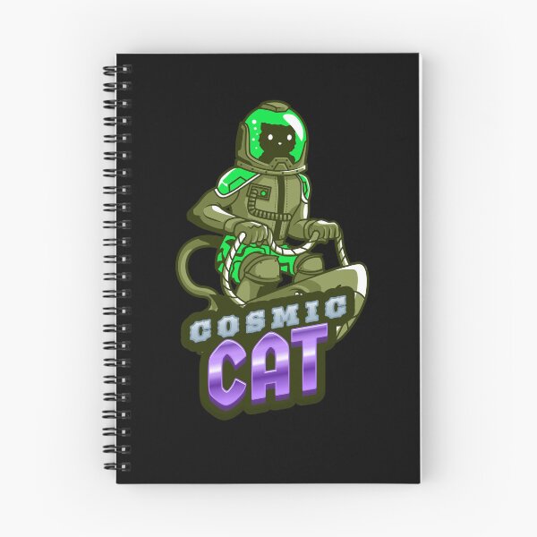 Item preview, Cosmic Cat Castronaut Space Surfer designed and sold by Bright76.