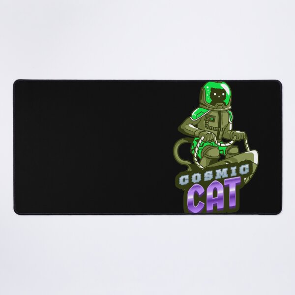 Item preview, Cosmic Cat Castronaut Space Surfer designed and sold by Bright76.
