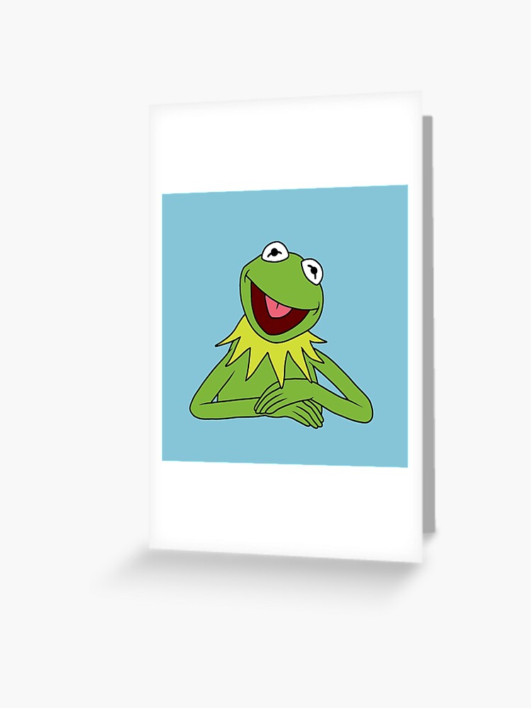 Kermit The Frog" Greeting Card for Sale by ValentinaHramov | Redbubble