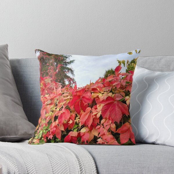 Item preview, RED LEAVES, Autumn / Fall In Denmark designed and sold by ZophiaSolaris.