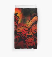 Strong fire Duvet Cover