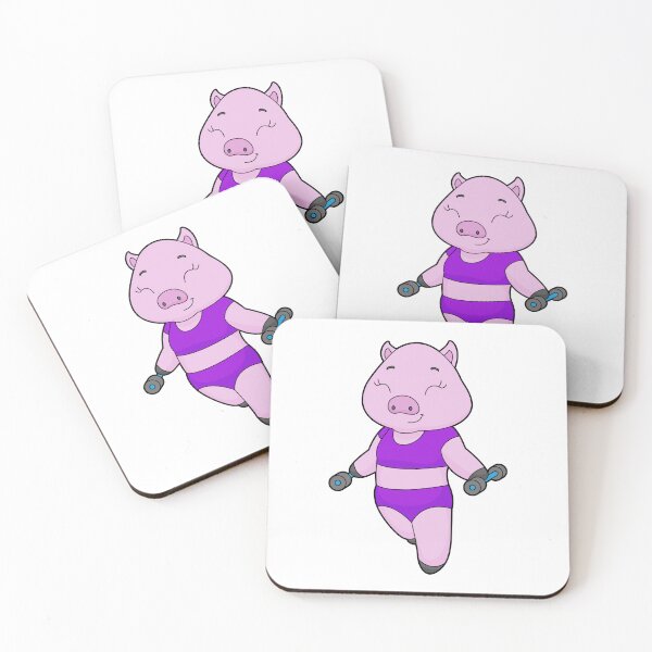 Item preview, Pig Fitness Dumbbell designed and sold by Snabdesign84.