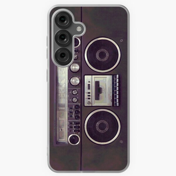 Artikel-Vorschau von 80er Jahre Retro Boombox Kassettenrekorder, designt und verkauft von BluePlanet.