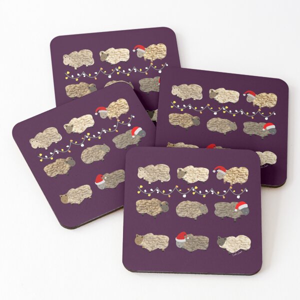 Item preview, Cute Christmas sheep for eco friendly sustainable farming friends. Caroline Laursen original designed and sold by Caroline Laursen.
