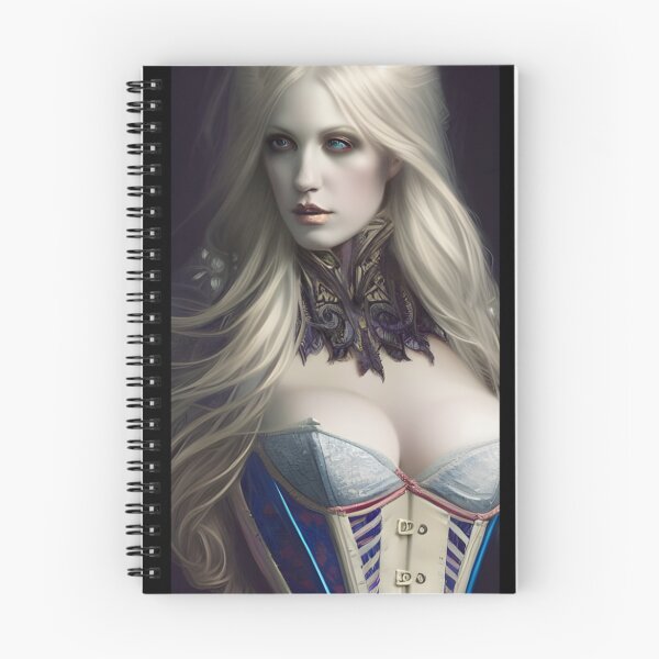 Item preview, Gorgeous Blonde Vampire Alluring Seductress Mesmerizing Artwork  Classic T-Shirt designed and sold by JimHardman.