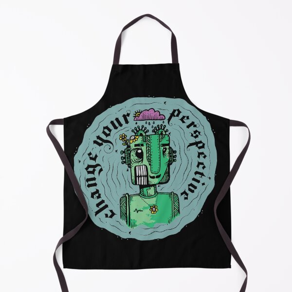 Item preview, Change Your Perspective Green Flower Bot designed and sold by SleepingInCo.