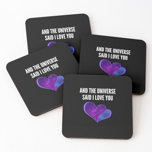 Item preview,  And the universe said i love you designed and sold by Ahmed  Feki.