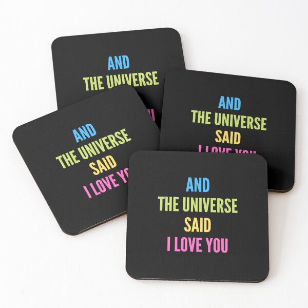 Item preview,  And the universe said i love you designed and sold by Ahmed  Feki.