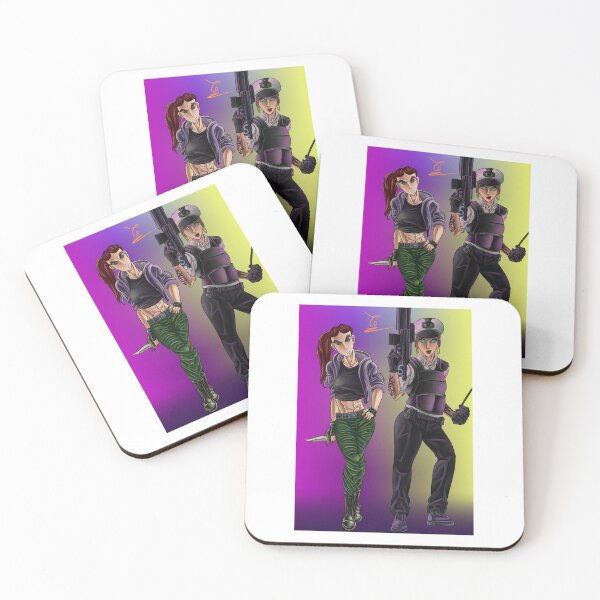 Item preview, Cassandra & Evelyn (Colourful) designed and sold by Tra-Golden.