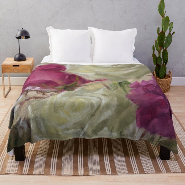 Item preview, Victorious • Floral Painting by Rebecca Finch designed and sold by finchstore.