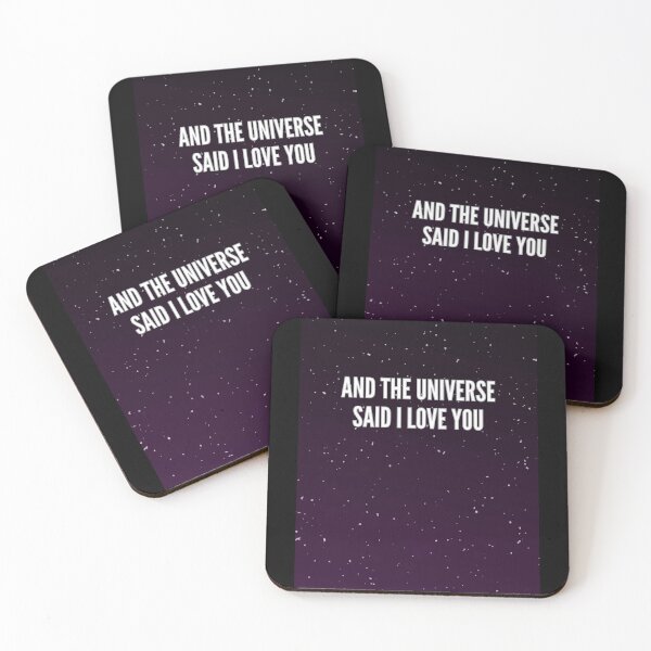 Item preview,  And the universe said i love you designed and sold by Ahmed  Feki.