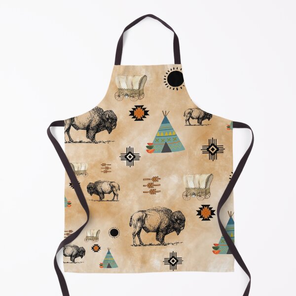 Item preview, Bison Western Pattern designed and sold by handsoftime2020.