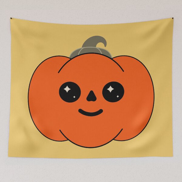 Item preview, Cute Pumpkin Kawaii designed and sold by istoriadesign.