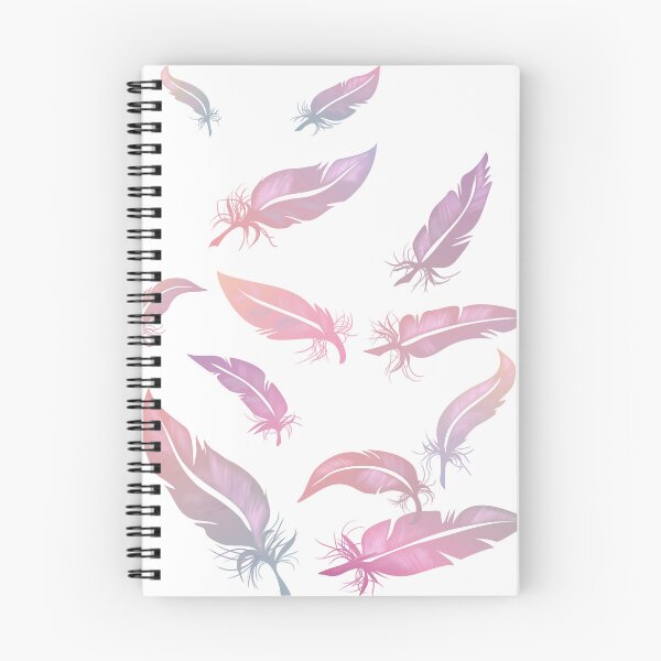 Item preview, falling pink feathers designed and sold by Arctia.