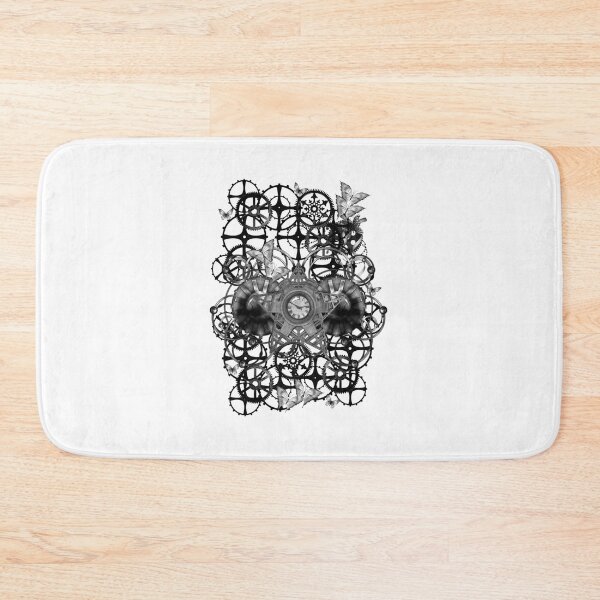 Item preview, Clockworks and Butterflies, fantasy in black designed and sold by LoneAngel.
