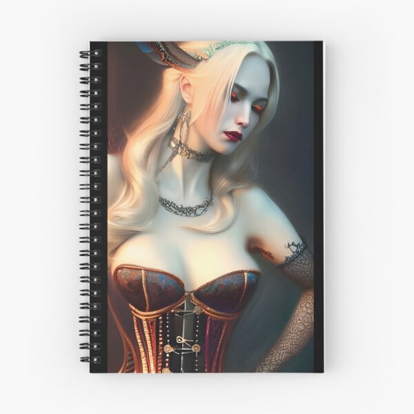 Item preview, Sexy Blonde Vampire Alluring Seductress Mesmerizing Artwork 1 Classic T-Shirt designed and sold by JimHardman.