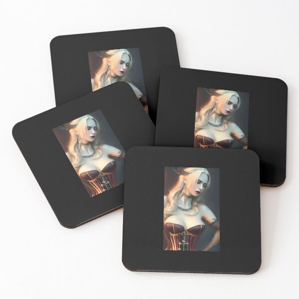 Item preview, Sexy Blonde Vampire Alluring Seductress Mesmerizing Artwork 1 Classic T-Shirt designed and sold by JimHardman.