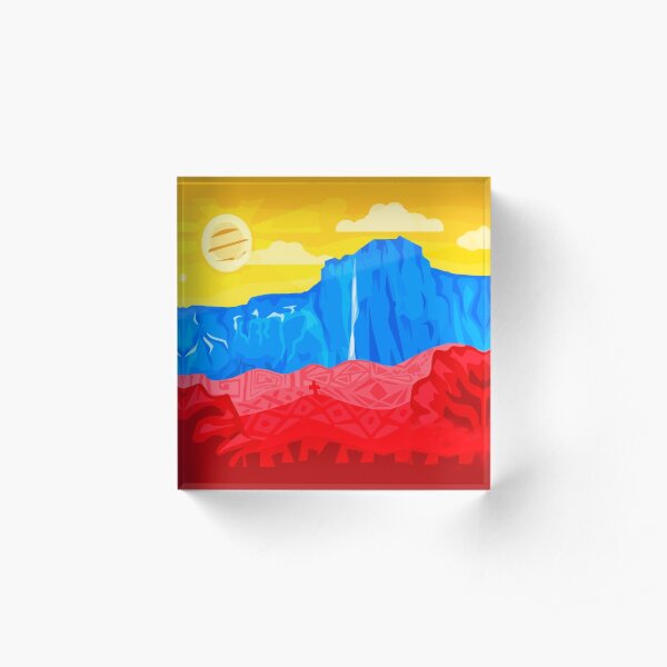 VENEZUELAN LOVE 2 Acrylic Block
