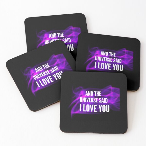 Item preview,  And the universe said i love you designed and sold by Ahmed  Feki.