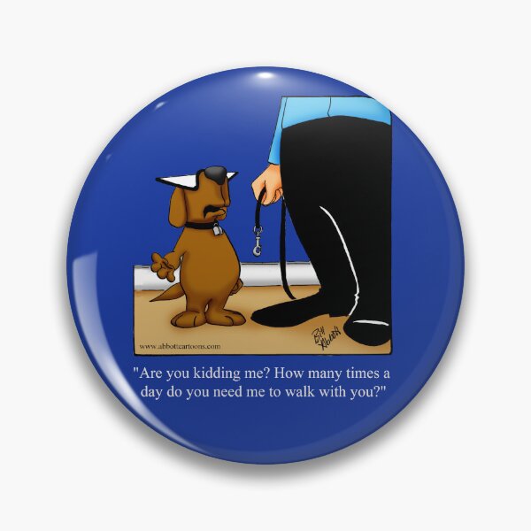 Item preview, Funny Spectickles Dog Walking Cartoon Humor designed and sold by abbottoons.