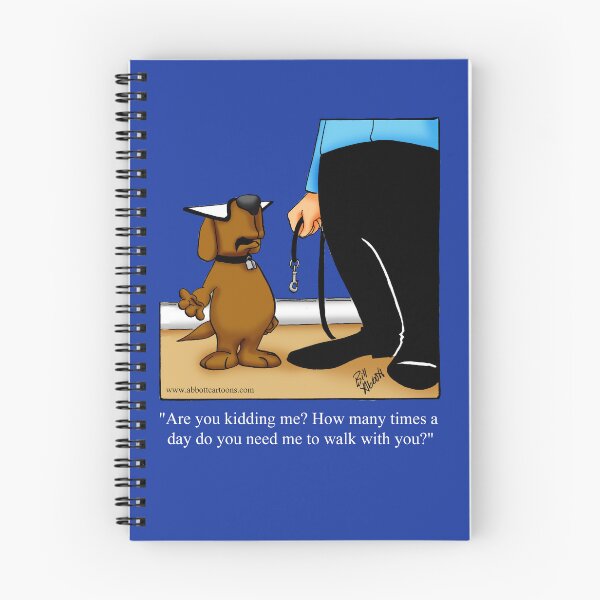 Item preview, Funny Spectickles Dog Walking Cartoon Humor designed and sold by abbottoons.