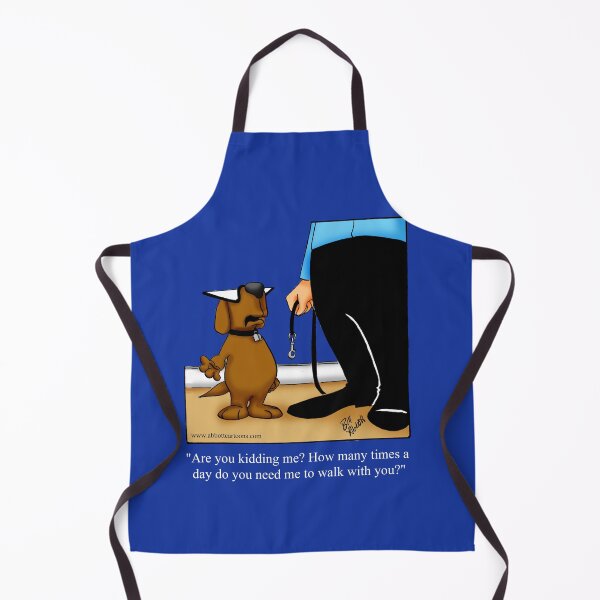 Item preview, Funny Spectickles Dog Walking Cartoon Humor designed and sold by abbottoons.