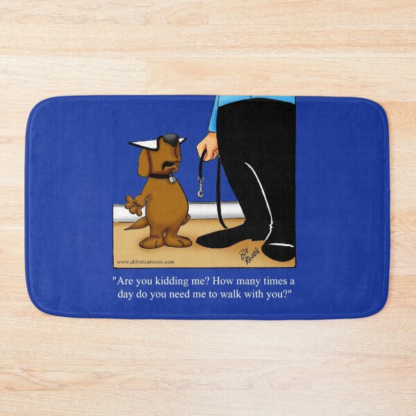 Item preview, Funny Spectickles Dog Walking Cartoon Humor designed and sold by abbottoons.
