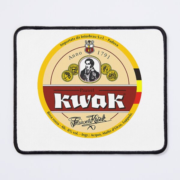 Item preview, Belgian Kwaks Beer logo T-Shirt designed and sold by DirkRyan.