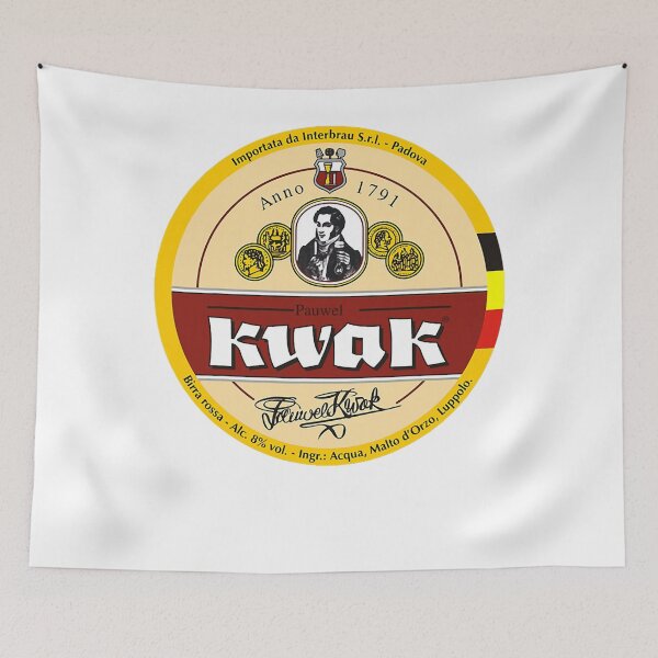 Item preview, Belgian Kwaks Beer logo T-Shirt designed and sold by DirkRyan.