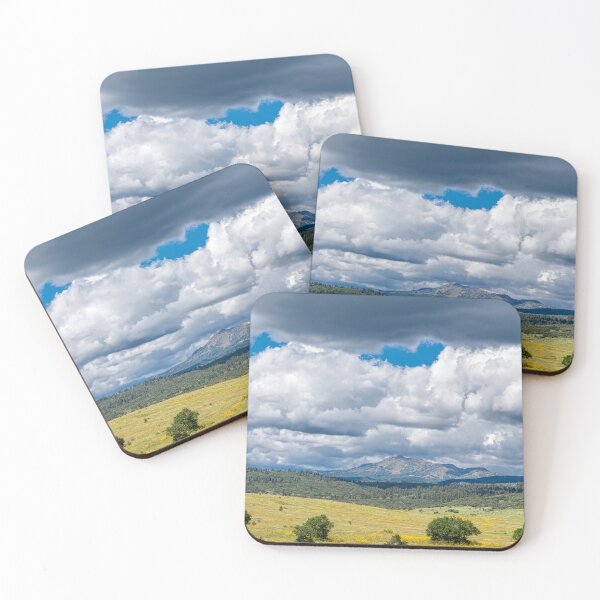 Item preview, Clouds Build Over Landscape of Chama New Mexico designed and sold by Debra Martz.