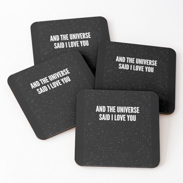 Item preview,  And the universe said i love you designed and sold by Ahmed  Feki.
