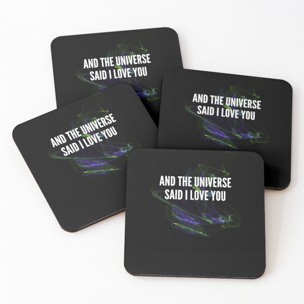 Item preview,  And the universe said i love you designed and sold by Ahmed  Feki.