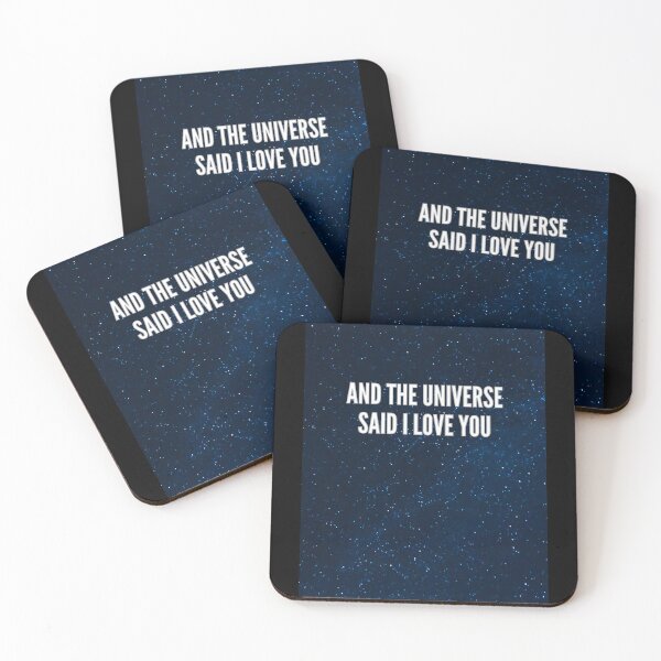 Item preview,  And the universe said i love you designed and sold by Ahmed  Feki.