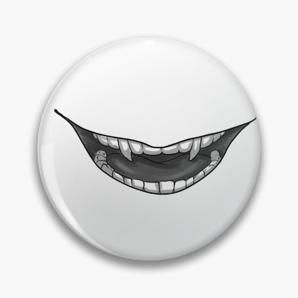 Item preview, evil smile designed and sold by HALFPIE.