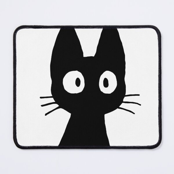 Item preview, black cat doodle designed and sold by ventumpluviam.